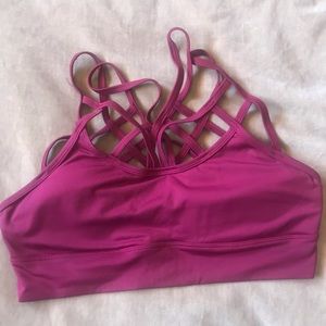 balance collection - strappy sports bra M